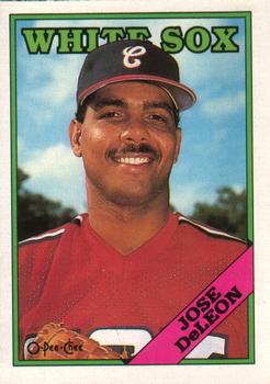 1988 O-Pee-Chee Baseball Cards 023      Jose DeLeon